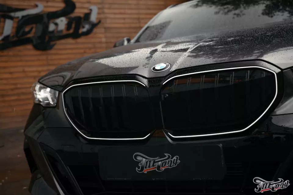 Защитили зоны риска BMW 5 полиуретаном